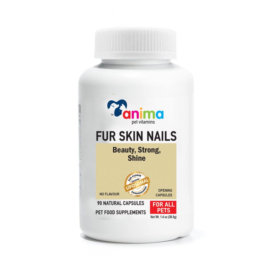 ANIMA-FUR SKIN - ANTIOXIDANT 380mg / 90 CAPS ANTΙ AGING.DETOX.CELL STRESS - PRIVATE LABEL PRODUCTS MANUFACTURING