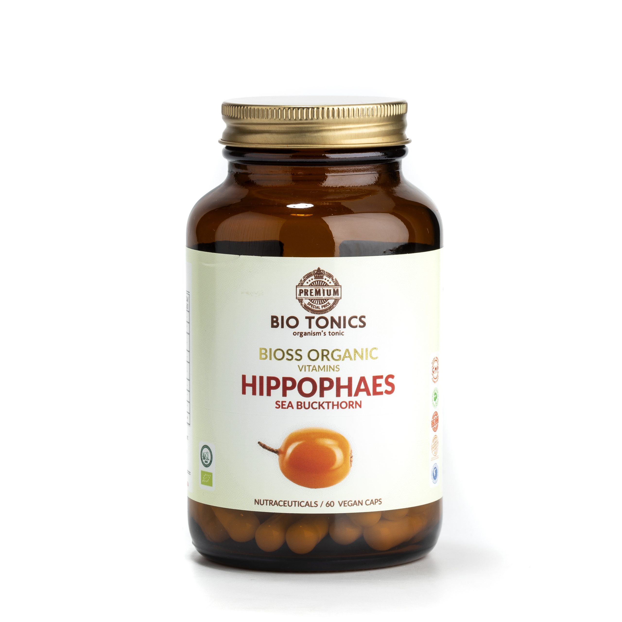 HIPPOPHAES HIPPOPHAES EXTRACT / 60 VEGAN CAPS