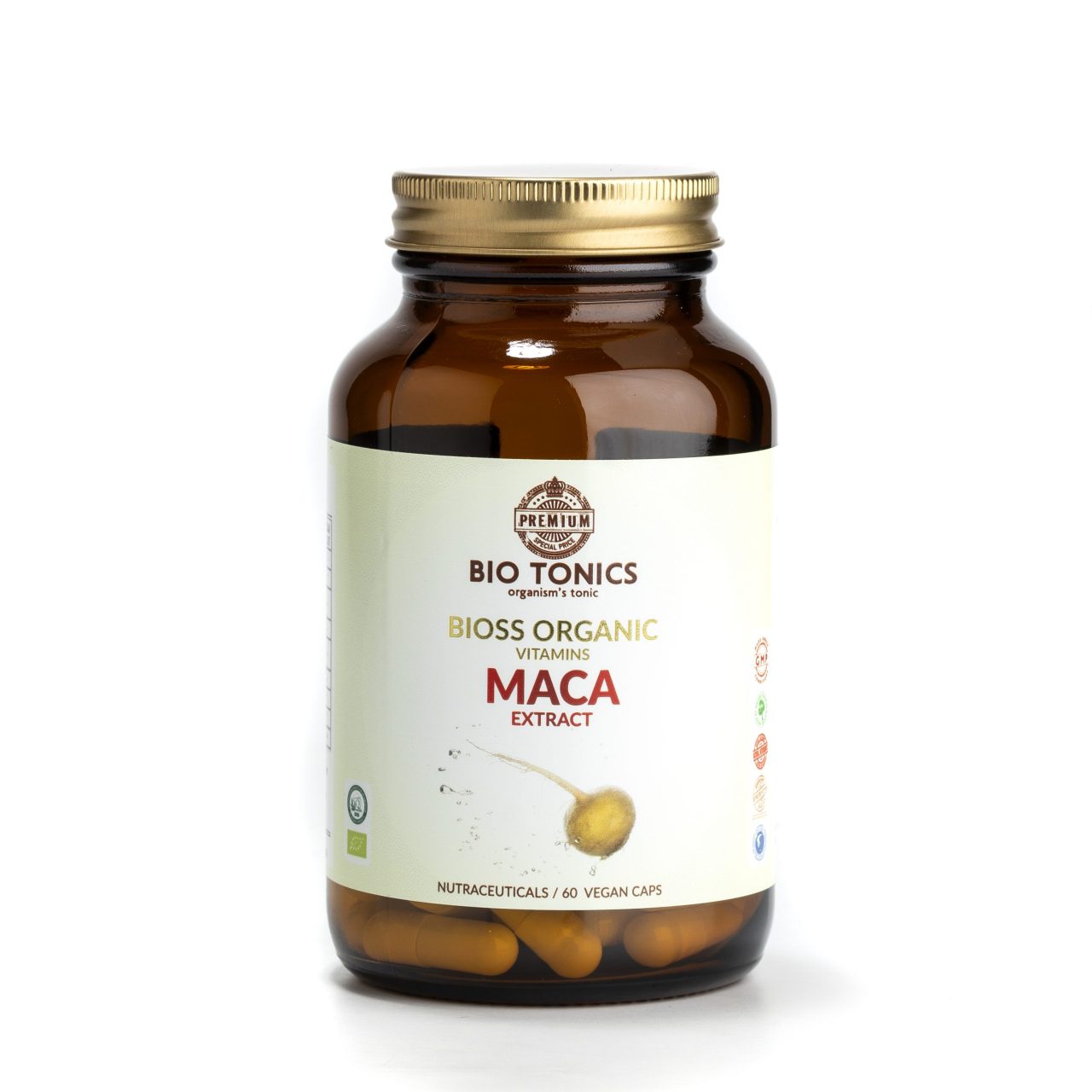 MACA EXTRACT 400mg / 60 VEGAN CAPS