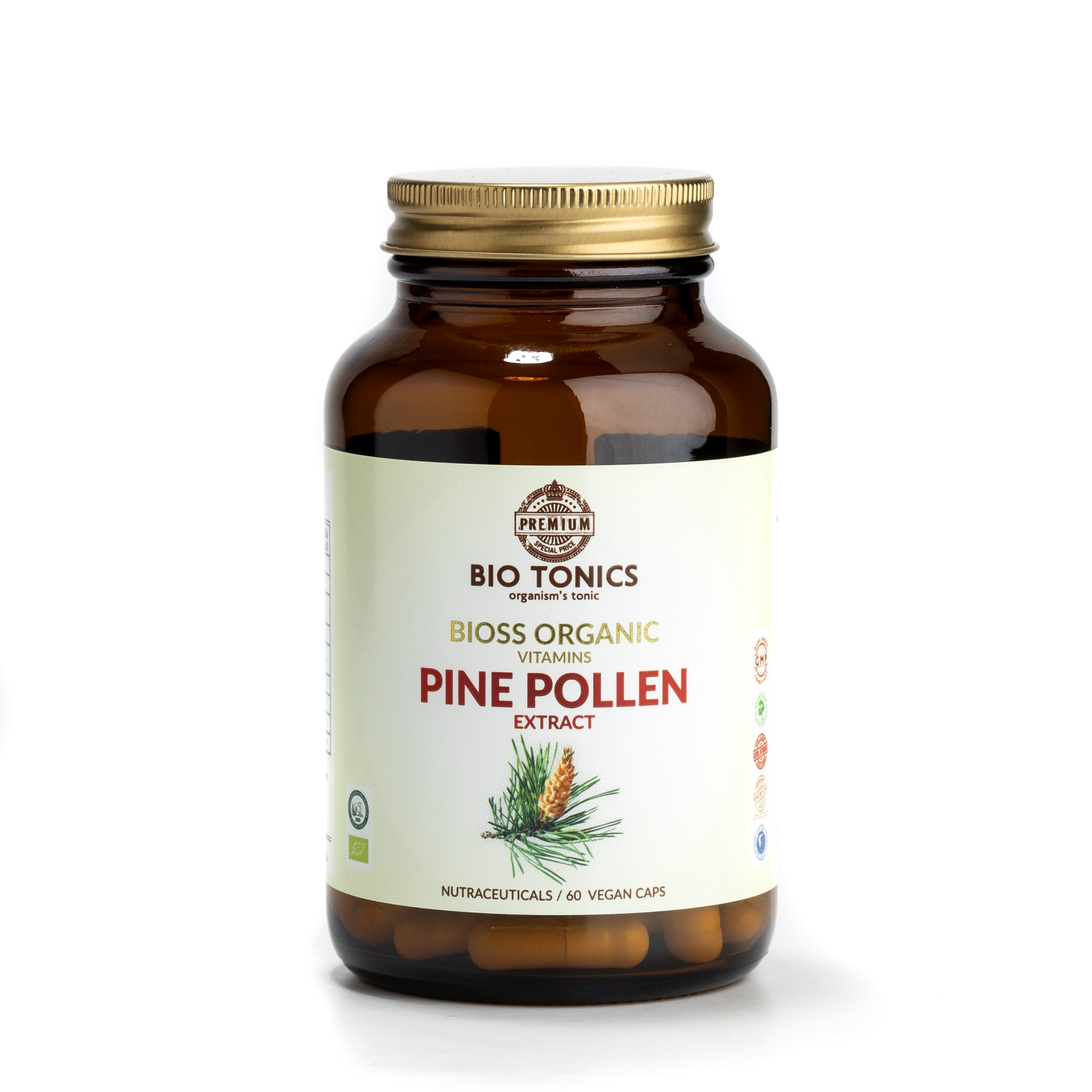 PINE POLLEN PINE POLLEN scaled 1 Amhes - Ελληνική εταιρία φυσικών συμπληρωμάτων διατροφής Προϊόν 001