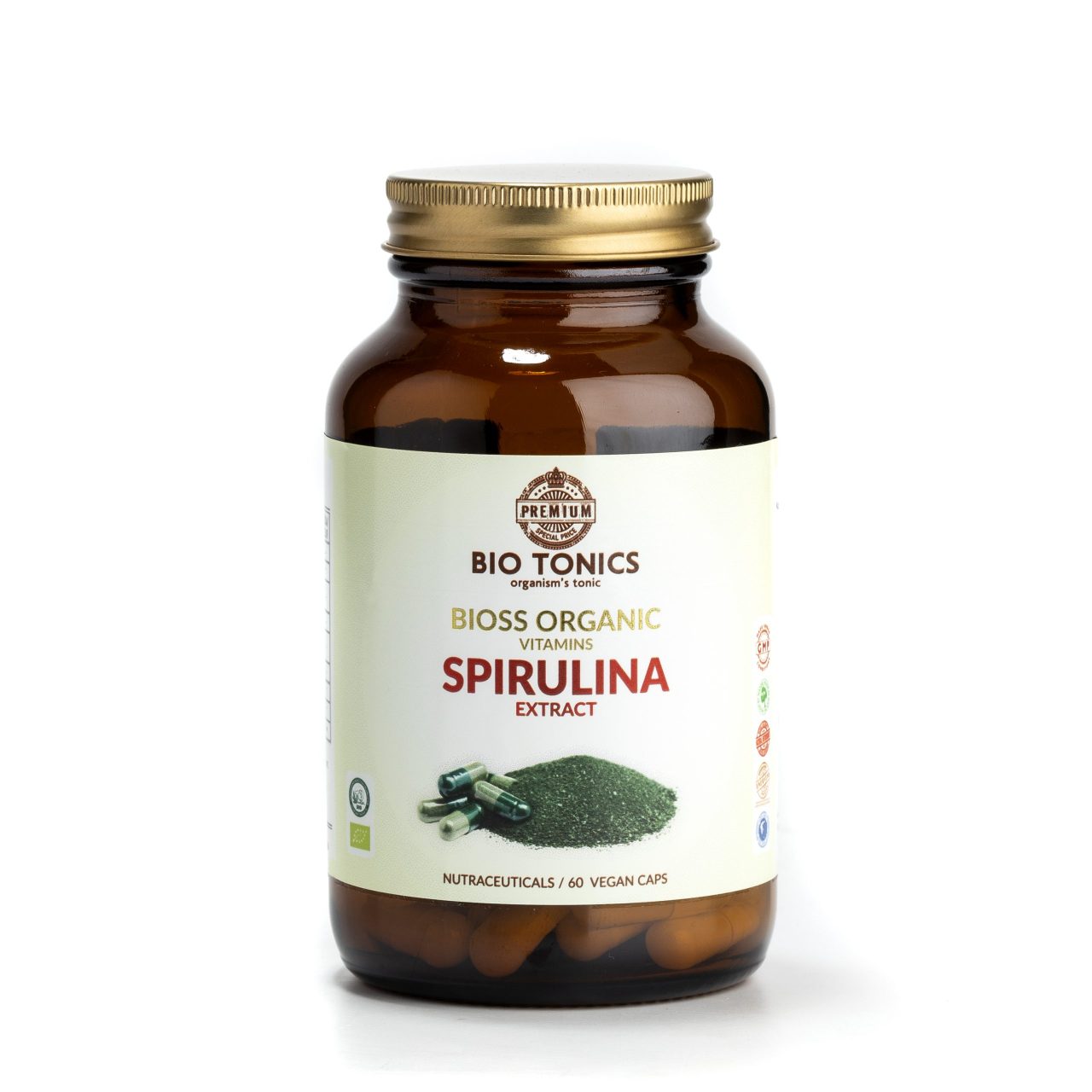 SPIRULINA EXTRACT / 60 VEGAN CAPS