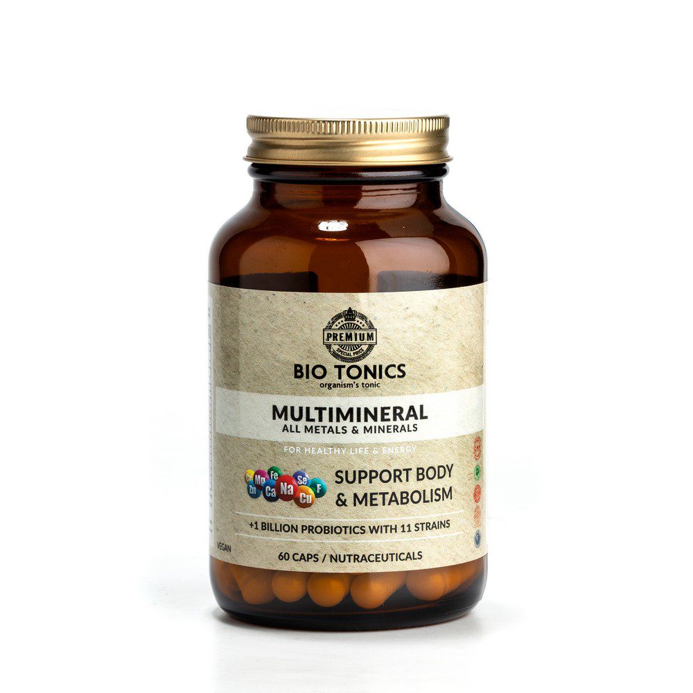 MULTIMINERAL 12 ELEMENTS / 60 VEGAN CAPS