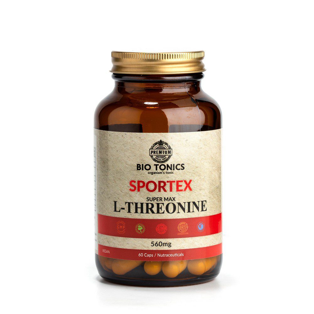 L - THREONINE 560mg / 60 VEGAN CAPS SUPER MAX